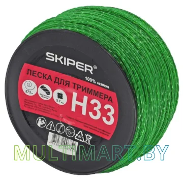 Леска для триммера Skiper H33